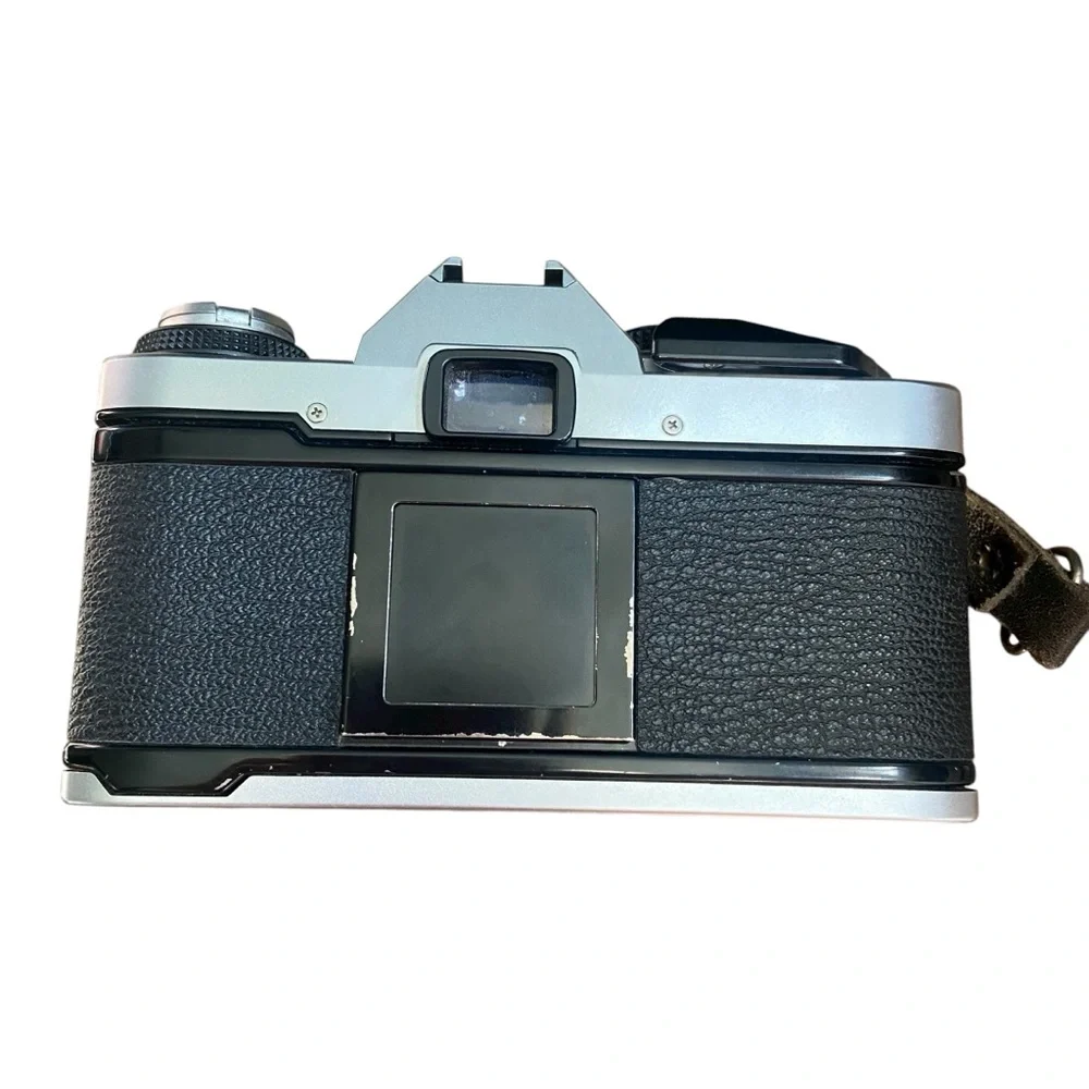 Olympus OMG 35mm SLR Film Camera Body Only Parts Repair Only Untested W/ Case
